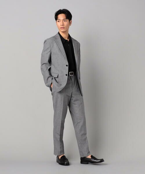 COMME CA MEN / コムサ・メン テーラードジャケット | 【セットアップ対応】高通気杢カラミドビーストレッチ シングルテーラードジャケット | 詳細1