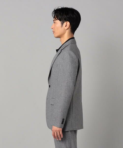 COMME CA MEN / コムサ・メン テーラードジャケット | 【セットアップ対応】高通気杢カラミドビーストレッチ シングルテーラードジャケット | 詳細6