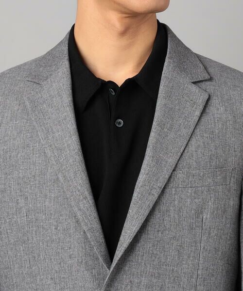 COMME CA MEN / コムサ・メン テーラードジャケット | 【セットアップ対応】高通気杢カラミドビーストレッチ シングルテーラードジャケット | 詳細8