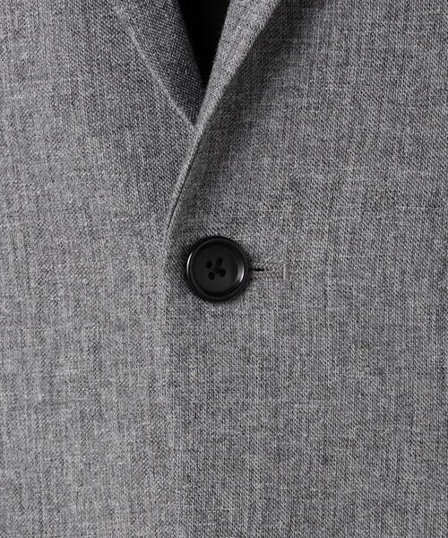 COMME CA MEN / コムサ・メン テーラードジャケット | 【セットアップ対応】高通気杢カラミドビーストレッチ シングルテーラードジャケット | 詳細14