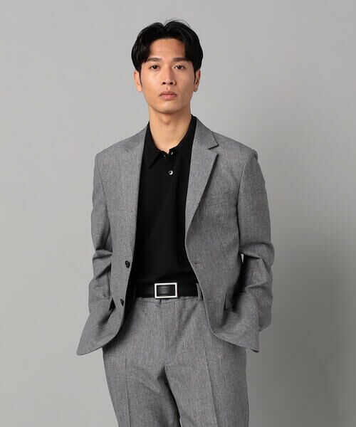 COMME CA MEN / コムサ・メン テーラードジャケット | 【セットアップ対応】高通気杢カラミドビーストレッチ シングルテーラードジャケット | 詳細3