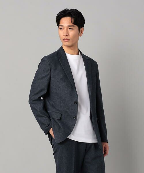 COMME CA MEN / コムサ・メン テーラードジャケット | 【セットアップ対応】高通気杢カラミドビーストレッチ シングルテーラードジャケット | 詳細17