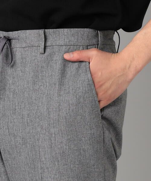 COMME CA MEN / コムサ・メン スラックス・ドレスパンツ | 【セットアップ対応】高通気杢カラミドビーストレッチ テーパードパンツ | 詳細11