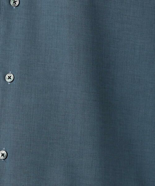 COMME CA MEN / コムサ・メン シャツ・ブラウス | リネンライクストレッチ オープンカラー半袖シャツ | 詳細22