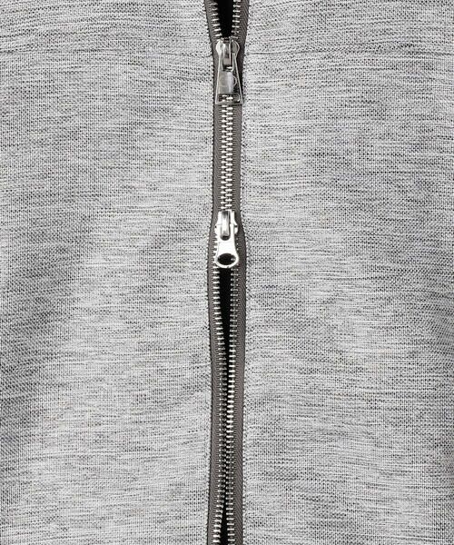 COMME CA MEN / コムサ・メン ブルゾン | 高通気杢カラミドビーストレッチ 2WAY半袖フーディーブルゾン　 | 詳細11