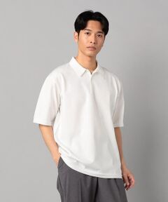 COMME CA MEN / コムサ・メン ニット・セーター | プレーティング編み ニットポロ