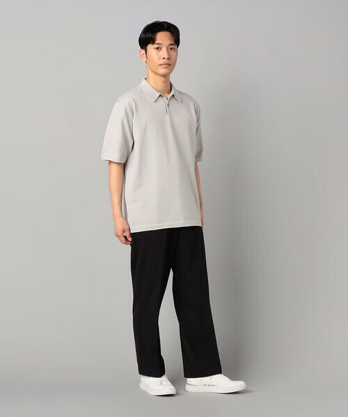 COMME CA MEN / コムサ・メン ニット・セーター | プレーティング編み ニットポロ | 詳細5