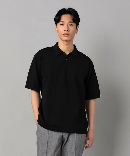 COMME CA MEN / コムサ・メン ニット・セーター | プレーティング編み ニットポロ | 詳細10