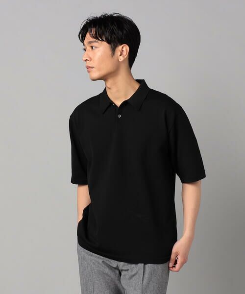 COMME CA MEN / コムサ・メン ニット・セーター | プレーティング編み ニットポロ | 詳細11