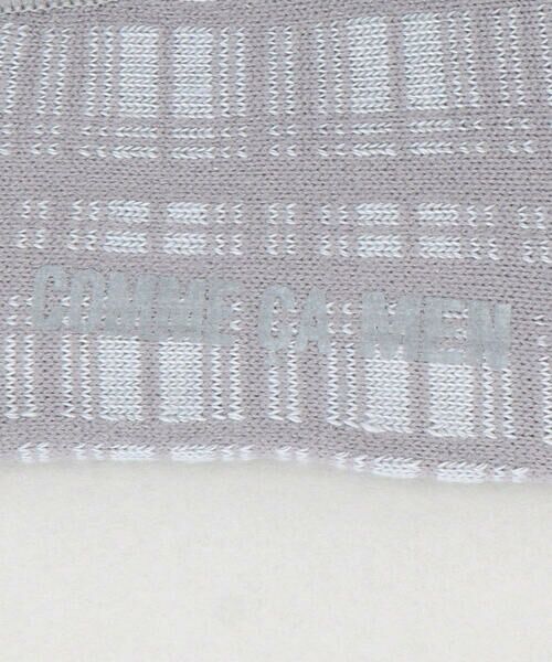 COMME CA MEN / コムサ・メン ソックス | イル・プリンチペチェック柄 ソックス | 詳細2