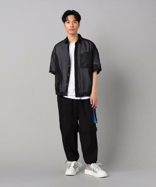 COMME CA MEN / コムサ・メン シャツ・ブラウス | シアー シャツ | 詳細1