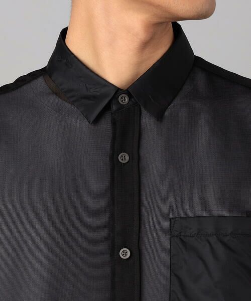 COMME CA MEN / コムサ・メン シャツ・ブラウス | シアー シャツ | 詳細11