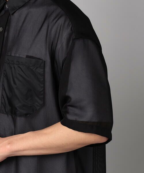 COMME CA MEN / コムサ・メン シャツ・ブラウス | シアー シャツ | 詳細13