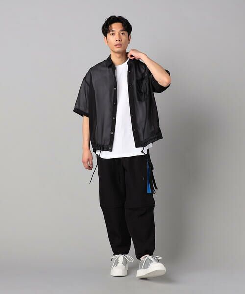 COMME CA MEN / コムサ・メン シャツ・ブラウス | シアー シャツ | 詳細2