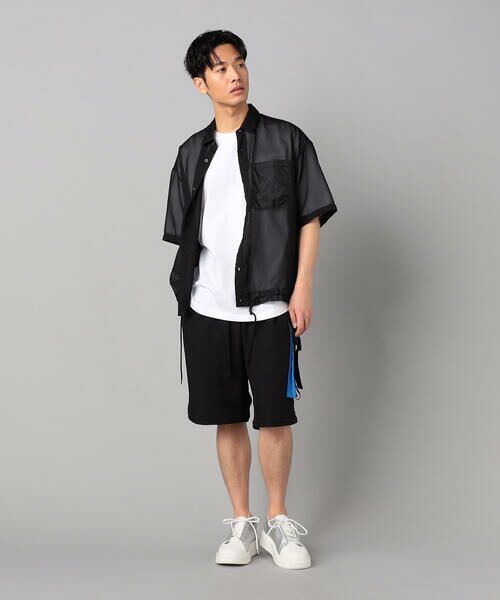 COMME CA MEN / コムサ・メン シャツ・ブラウス | シアー シャツ | 詳細3