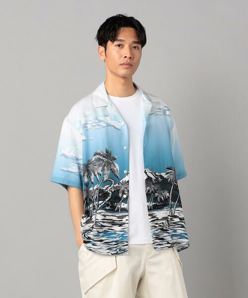 COMME CA MEN / コムサ・メン シャツ・ブラウス | βトロピカル柄 アロハシャツ | 詳細2
