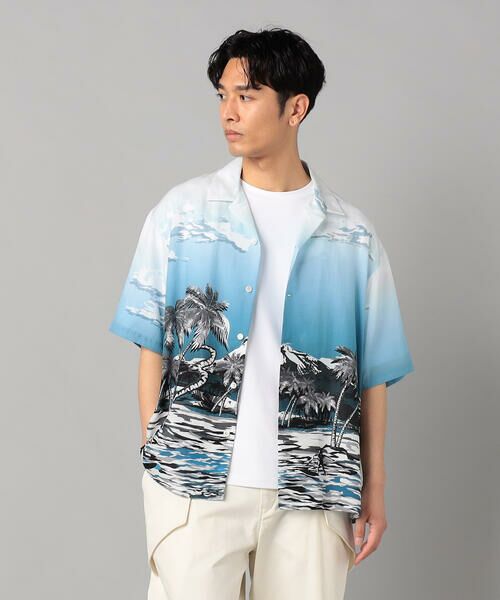COMME CA MEN / コムサ・メン シャツ・ブラウス | βトロピカル柄 アロハシャツ | 詳細3