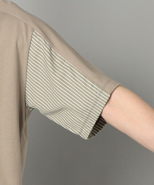 COMME CA MEN / コムサ・メン Tシャツ | ストライプポケット Tシャツ | 詳細9