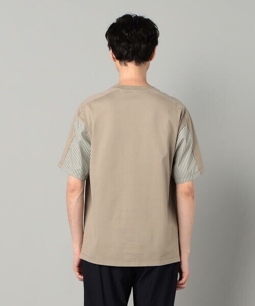 COMME CA MEN / コムサ・メン Tシャツ | ストライプポケット Tシャツ | 詳細7