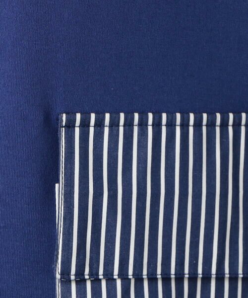 COMME CA MEN / コムサ・メン Tシャツ | ストライプポケット Tシャツ | 詳細16