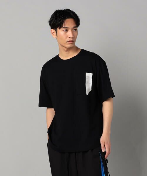 COMME CA MEN / コムサ・メン Tシャツ | バックプリント Tシャツ(ブラック)