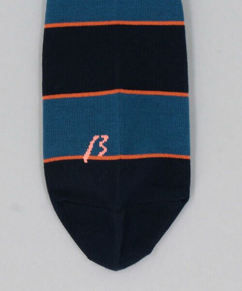 COMME CA MEN / コムサ・メン ソックス | アシンメトリーボーダー クルーソックス | 詳細5