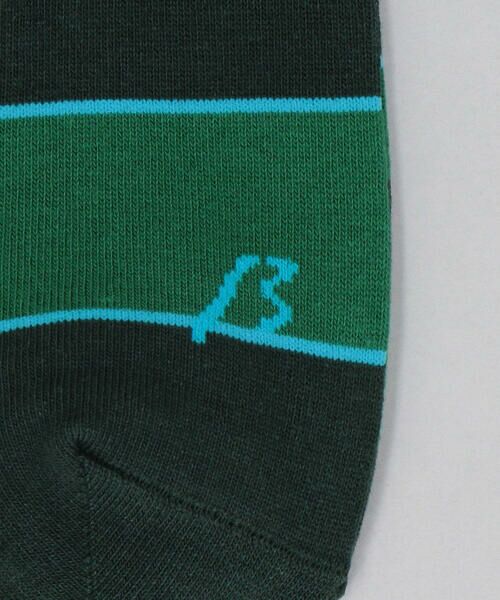 COMME CA MEN / コムサ・メン ソックス | アシンメトリーボーダー クルーソックス | 詳細8