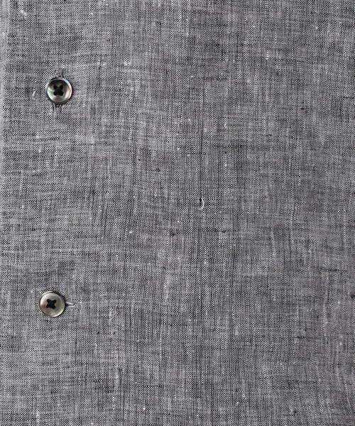 COMME CA MEN / コムサ・メン シャツ・ブラウス | フレンチリネン オープンアロハシャツ | 詳細16