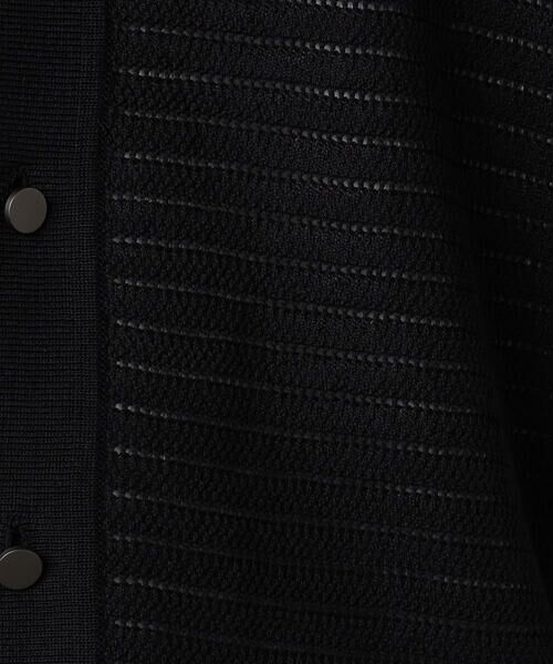 COMME CA MEN / コムサ・メン カーディガン・ボレロ | シアー透かし編みニット アロハ | 詳細10