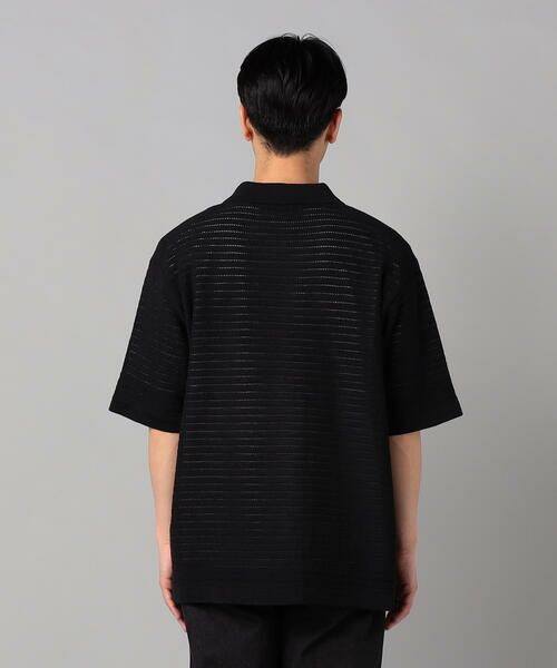 COMME CA MEN / コムサ・メン カーディガン・ボレロ | シアー透かし編みニット アロハ | 詳細6