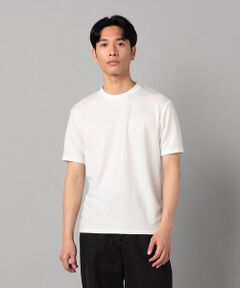 COMME CA MEN / コムサ・メン Tシャツ | ダブルフェイス ラミー天竺 クルーネックTシャツ