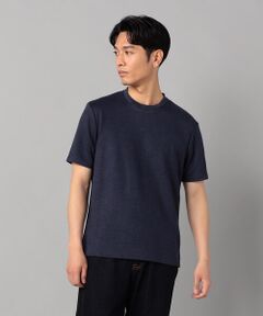 COMME CA MEN / コムサ・メン Tシャツ | ダブルフェイス ラミー天竺 クルーネックTシャツ