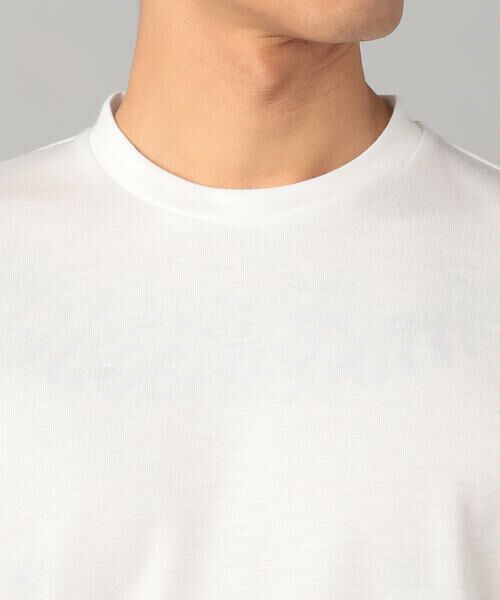 COMME CA MEN / コムサ・メン Tシャツ | ダブルフェイス ラミー天竺 クルーネックTシャツ | 詳細6