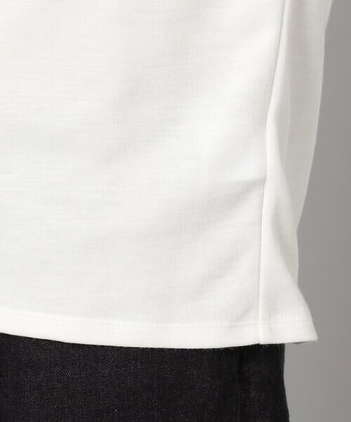 COMME CA MEN / コムサ・メン Tシャツ | ダブルフェイス ラミー天竺 クルーネックTシャツ | 詳細7