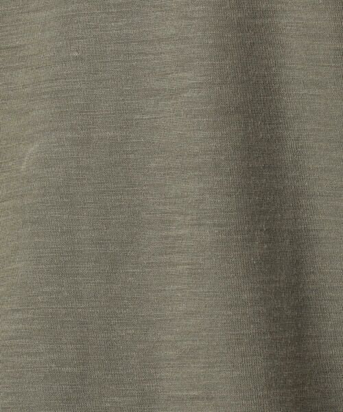 COMME CA MEN / コムサ・メン Tシャツ | ダブルフェイス ラミー天竺 クルーネックTシャツ | 詳細18