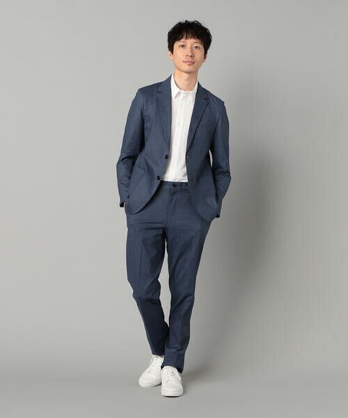 COMME CA MEN / コムサ・メン シャツ・ブラウス | TIOTIO加工 シアサッカージャージー 七分袖シャツ | 詳細1