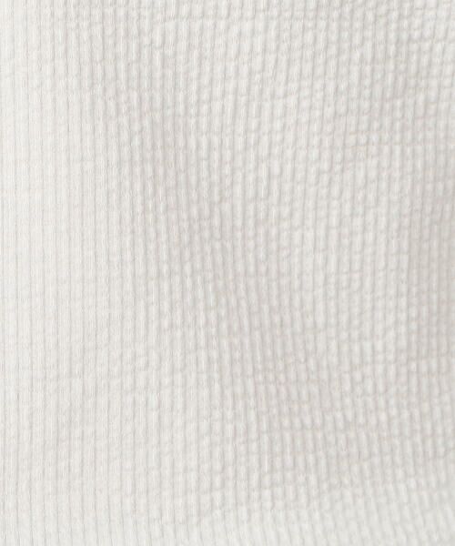 COMME CA MEN / コムサ・メン シャツ・ブラウス | TIOTIO加工 シアサッカージャージー 七分袖シャツ | 詳細4