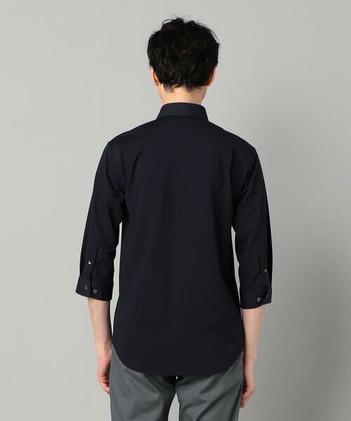 COMME CA MEN / コムサ・メン シャツ・ブラウス | TIOTIO加工 シアサッカージャージー 七分袖シャツ | 詳細11