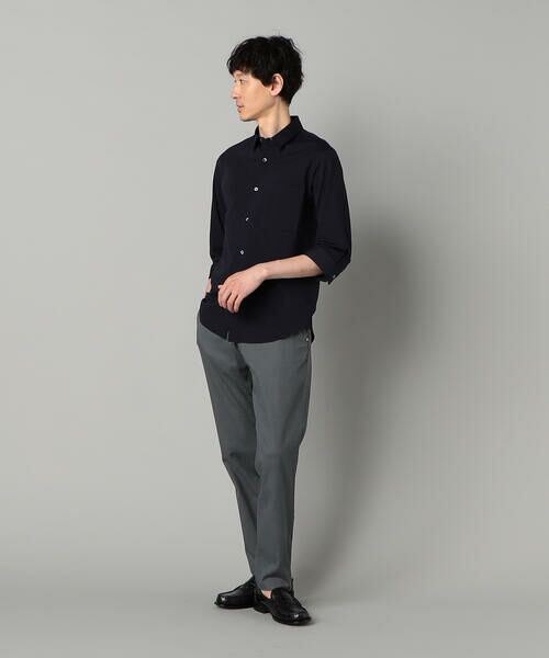 COMME CA MEN / コムサ・メン シャツ・ブラウス | TIOTIO加工 シアサッカージャージー 七分袖シャツ | 詳細6