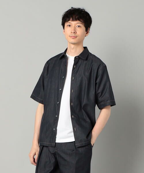 【関税込み】ブラックカラーのデニム風半袖Tシャツ 楽天市場】ヴィンテージ風ビッグTシャツ メンズ 半袖 綿 クルー