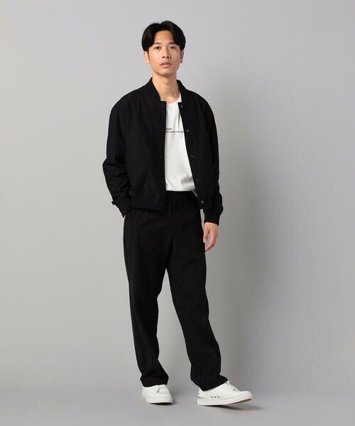 COMME CA MEN / コムサ・メン ブルゾン | カラミ風トリコットジャージー ブルゾン | 詳細1