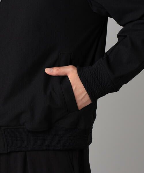 COMME CA MEN / コムサ・メン ブルゾン | カラミ風トリコットジャージー ブルゾン | 詳細11