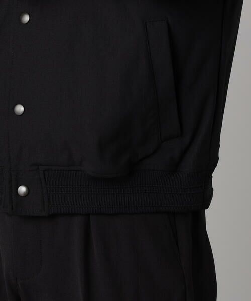 COMME CA MEN / コムサ・メン ブルゾン | カラミ風トリコットジャージー ブルゾン | 詳細12