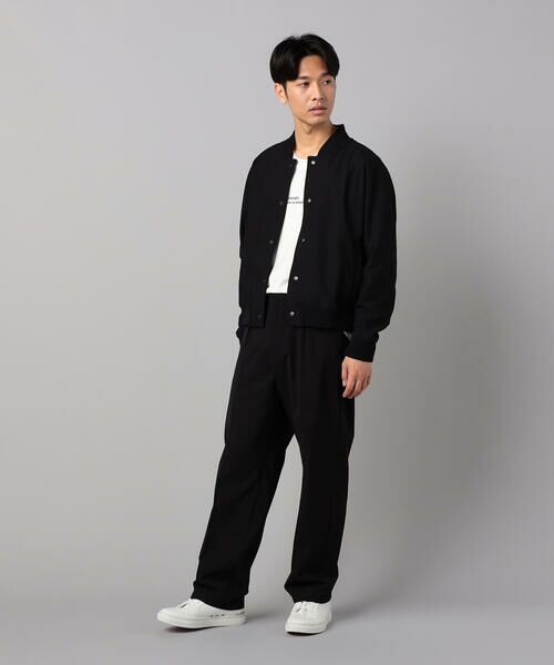 COMME CA MEN / コムサ・メン ブルゾン | カラミ風トリコットジャージー ブルゾン | 詳細2