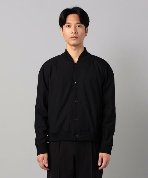 COMME CA MEN / コムサ・メン ブルゾン | カラミ風トリコットジャージー ブルゾン | 詳細6