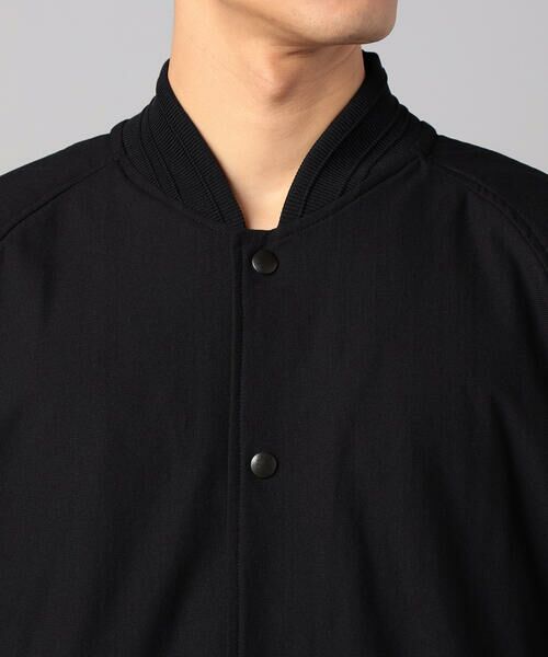 COMME CA MEN / コムサ・メン ブルゾン | カラミ風トリコットジャージー ブルゾン | 詳細9