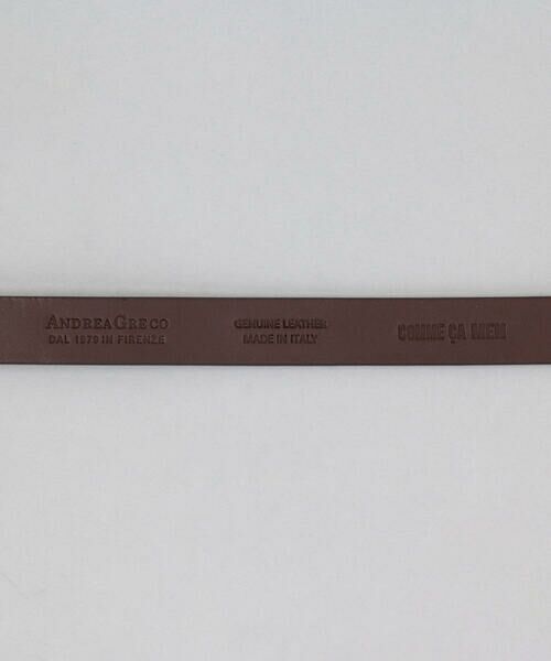 COMME CA MEN / コムサ・メン ベルト・サスペンダー | Andrea Greco ナローベルト | 詳細4