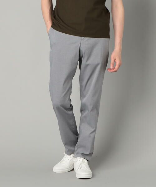 COMME CA MEN / コムサ・メン その他パンツ | 石川織りCOOL MOTIONコットンドビーストレッチ スリムパンツ | 詳細4
