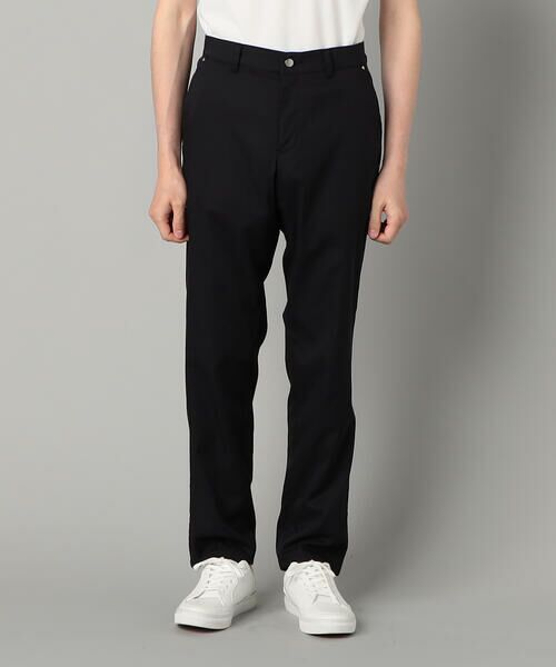 COMME CA MEN / コムサ・メン その他パンツ | 石川織りCOOL MOTIONコットンドビーストレッチ スリムパンツ | 詳細12