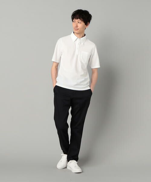 COMME CA MEN / コムサ・メン その他パンツ | 石川織りCOOL MOTIONコットンドビーストレッチ スリムパンツ | 詳細6